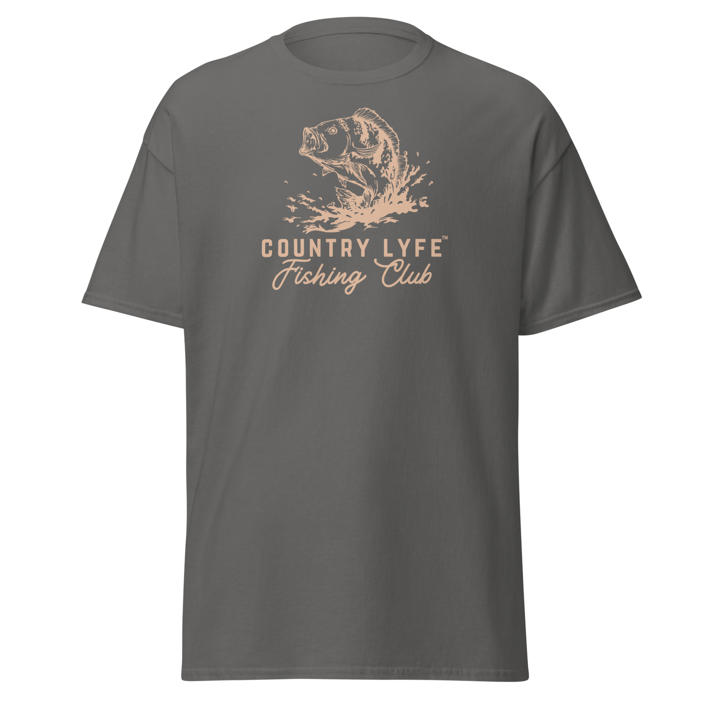 Country Lyfe Fishing Club T-Shirt - Gildan Classic 5000