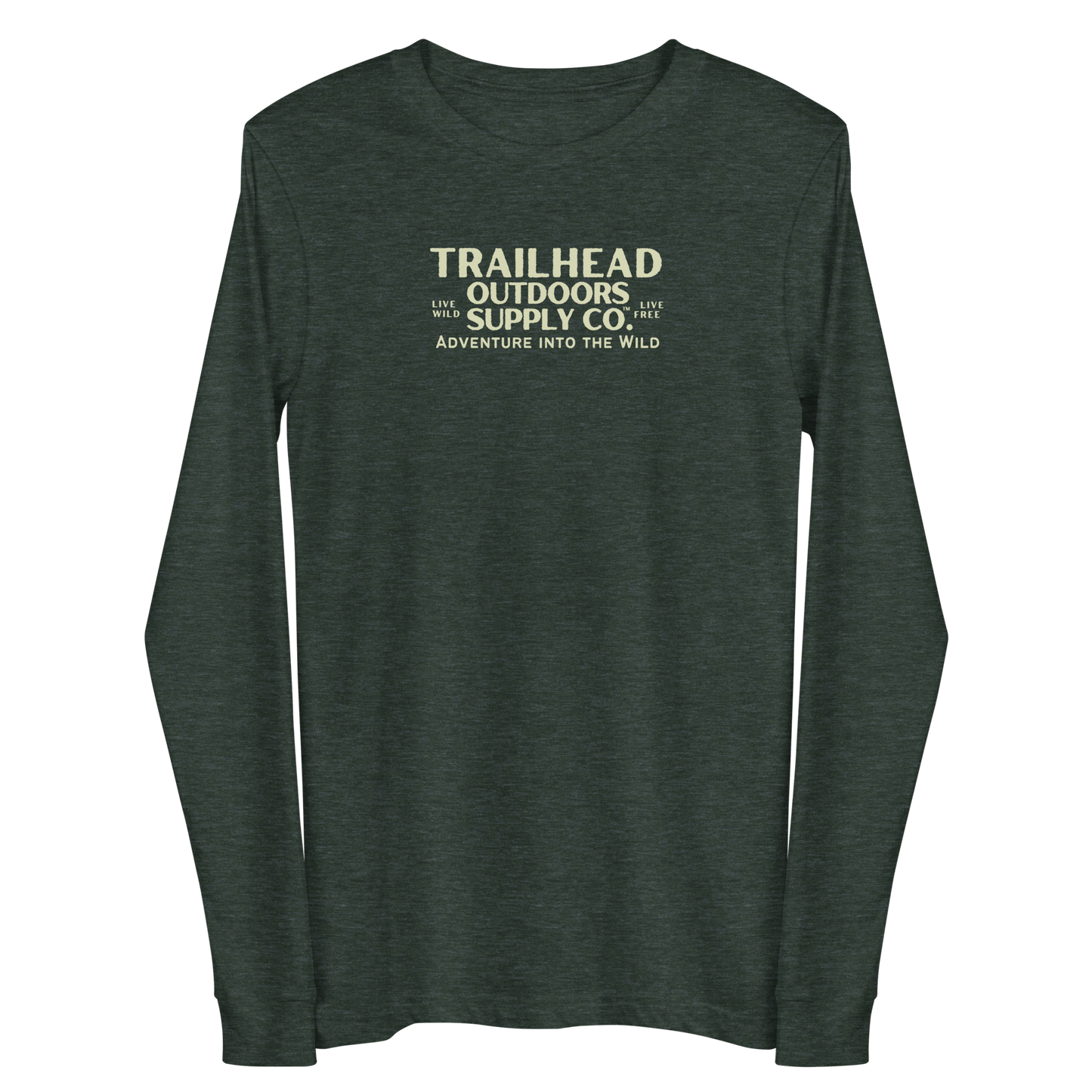 Trailhead Outdoors Supply Co.™ Long Sleeve Tee | Bella + Canvas 3501