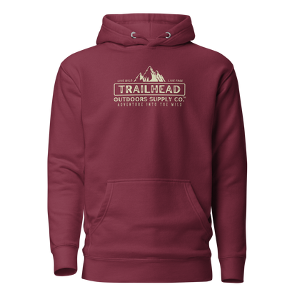 Trailhead Outdoors Supply Co.™ Premium Hoodie | Cotton Heritage M2580 | Front/Back