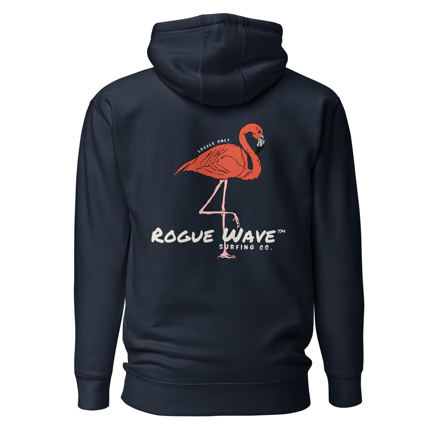 Rogue Wave Surfing Co™ Hoodie - Flamingo