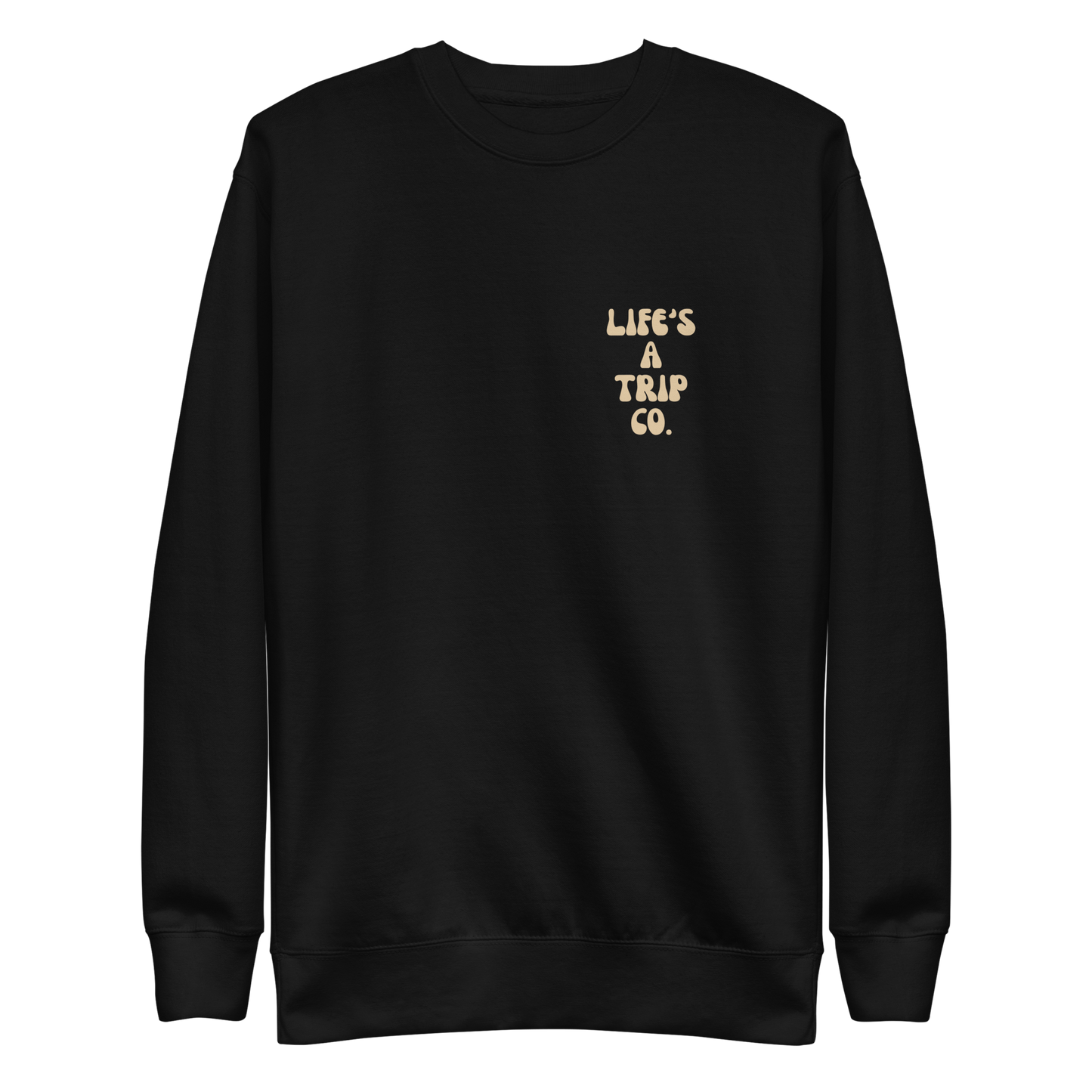 Life's a Trip Co.™ Cotton Heritage 2480 Premium Sweatshirt Front / Back