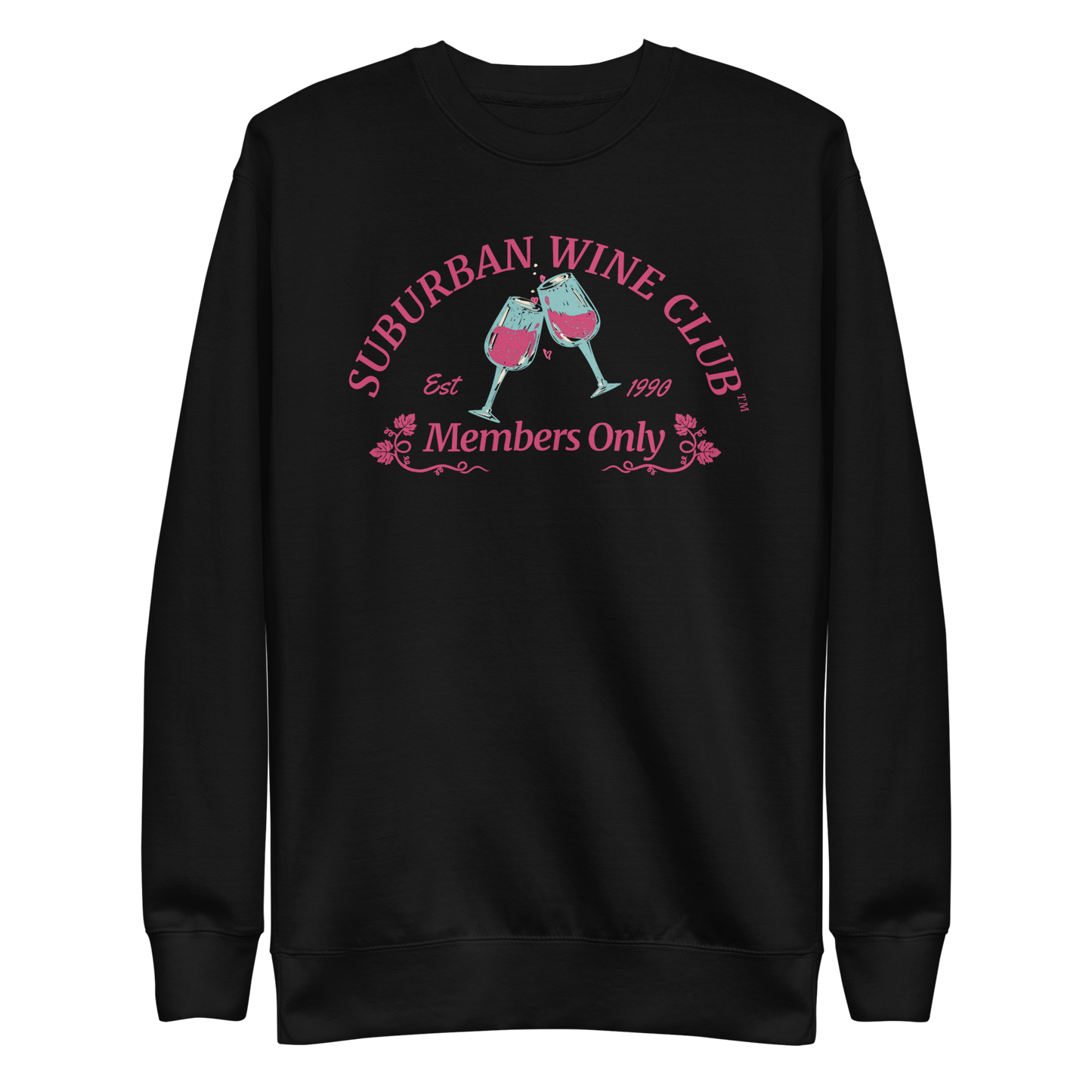Suburban WIne Club™ Premium Sweatshirt | Cotton Heritage M2480