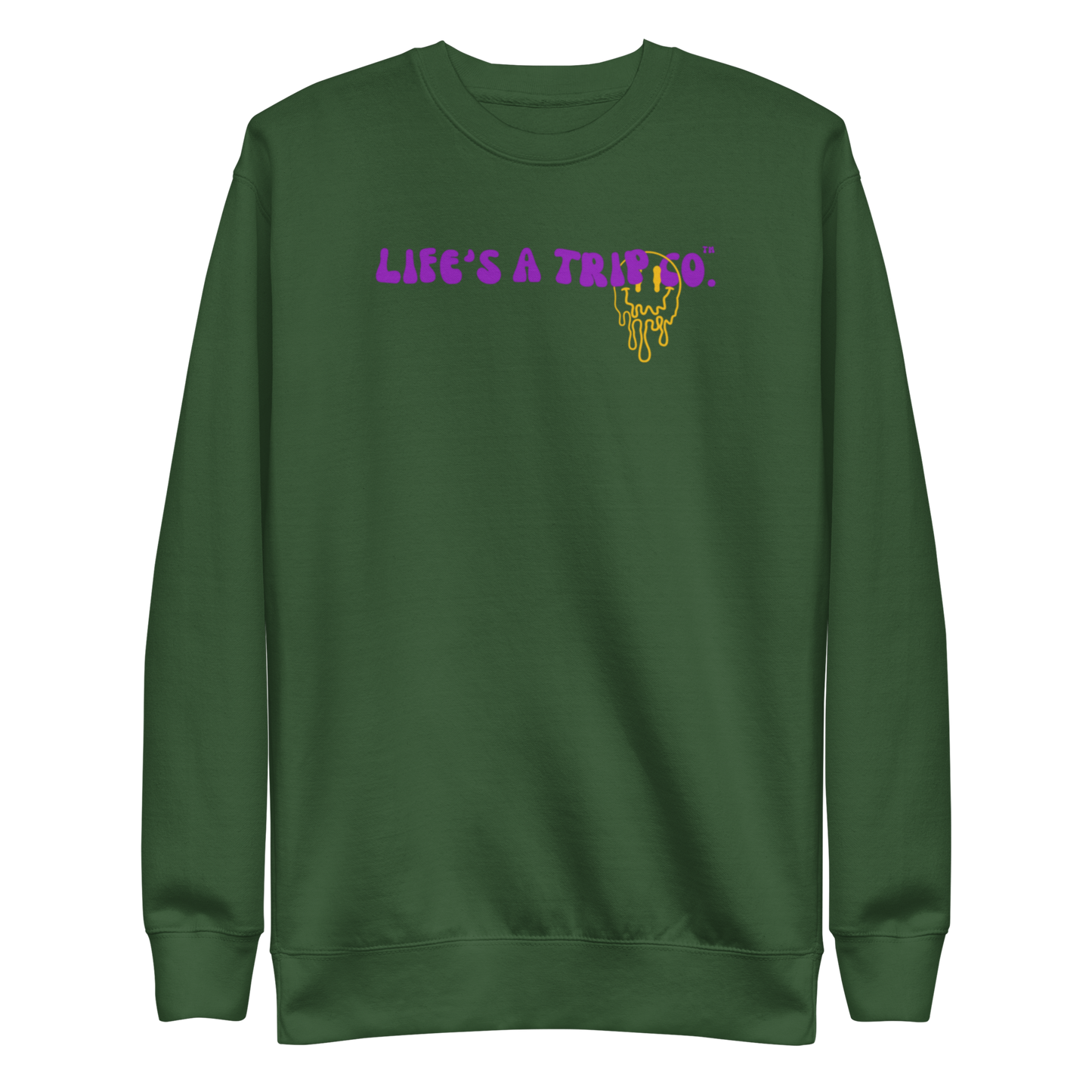 Life's a Trip Co.™ Happiness is a State of MInd Premium Sweatshirt | Cotton Heritage M2480