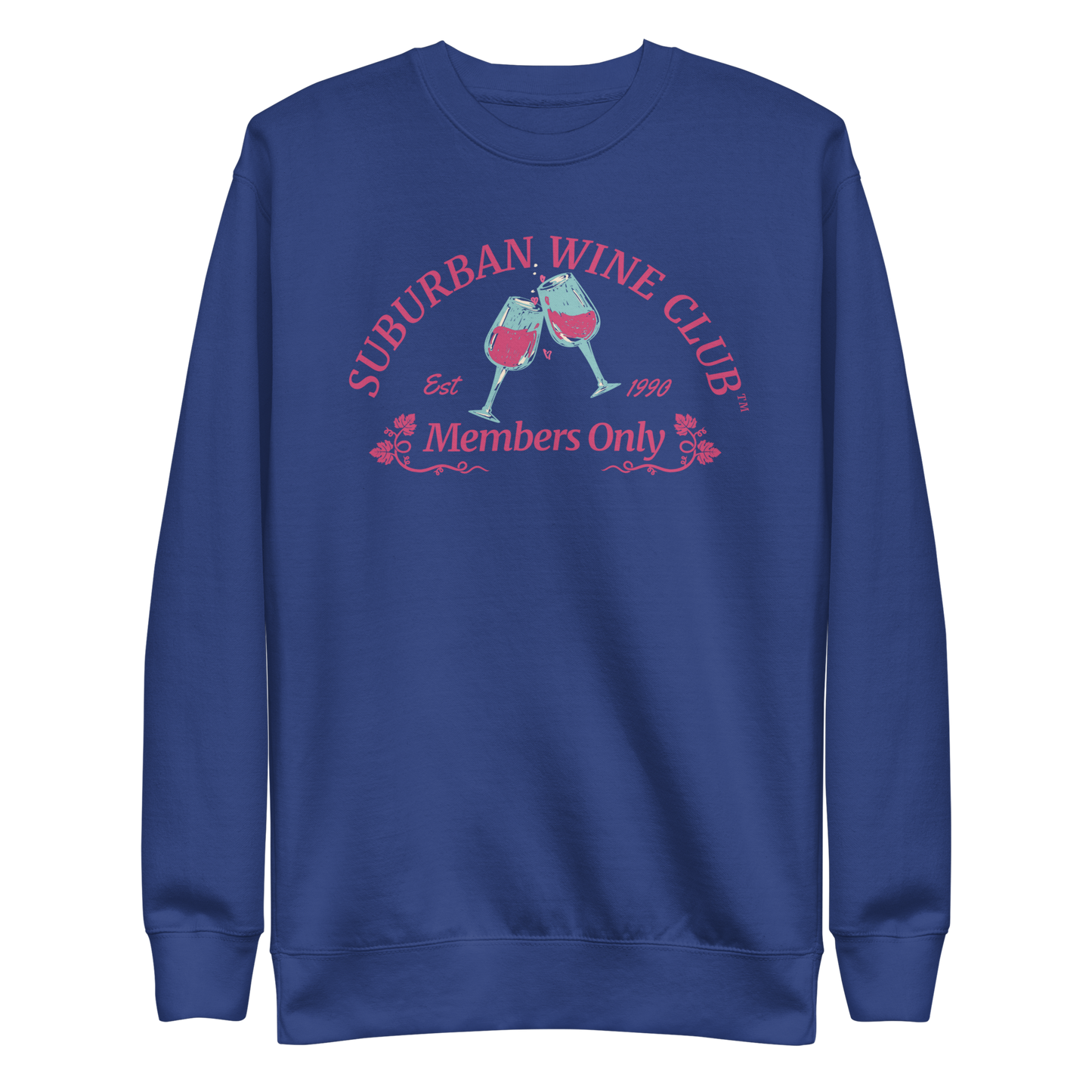 Suburban WIne Club™ Premium Sweatshirt | Cotton Heritage M2480