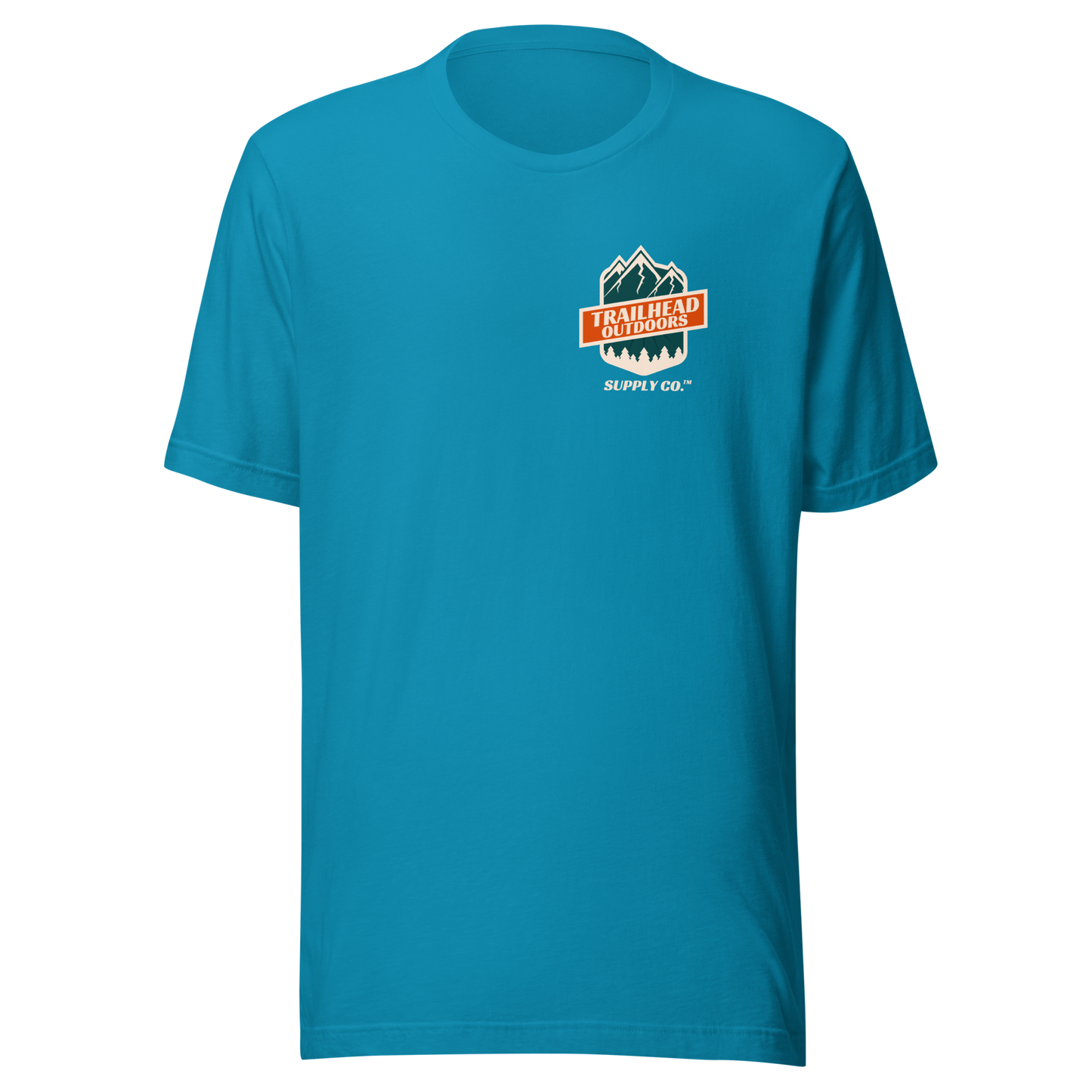 Trailhead Outdoors Supply Co.™ T-Shirt Live Wild Live Free Bella + Canvas 3100 Front/Back