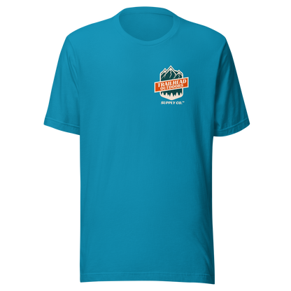 Trailhead Outdoors Supply Co.™ T-Shirt Live Wild Live Free Bella + Canvas 3100 Front/Back