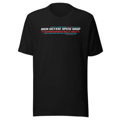 High Octane Speed Shop™ T-Shirt | Bella + Canvas 3001 - Front
