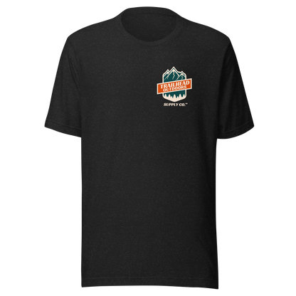 Trailhead Outdoors Supply Co.™ T-Shirt Live Wild Live Free Bella + Canvas 3100 Front/Back