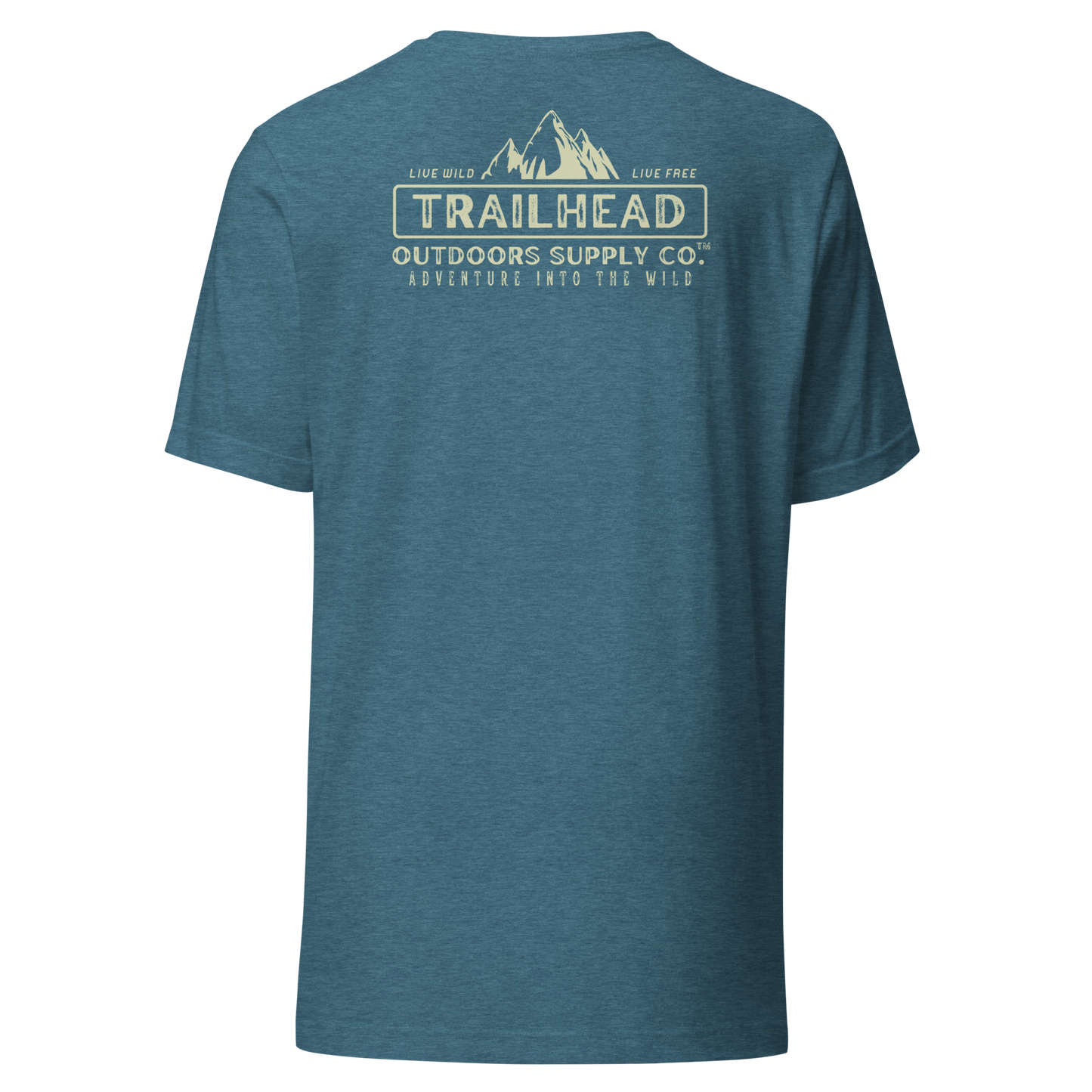 Trailhead Outdoors Supply Co.™ T-Shirt | Bella + Canvas 3001 | Front/Back