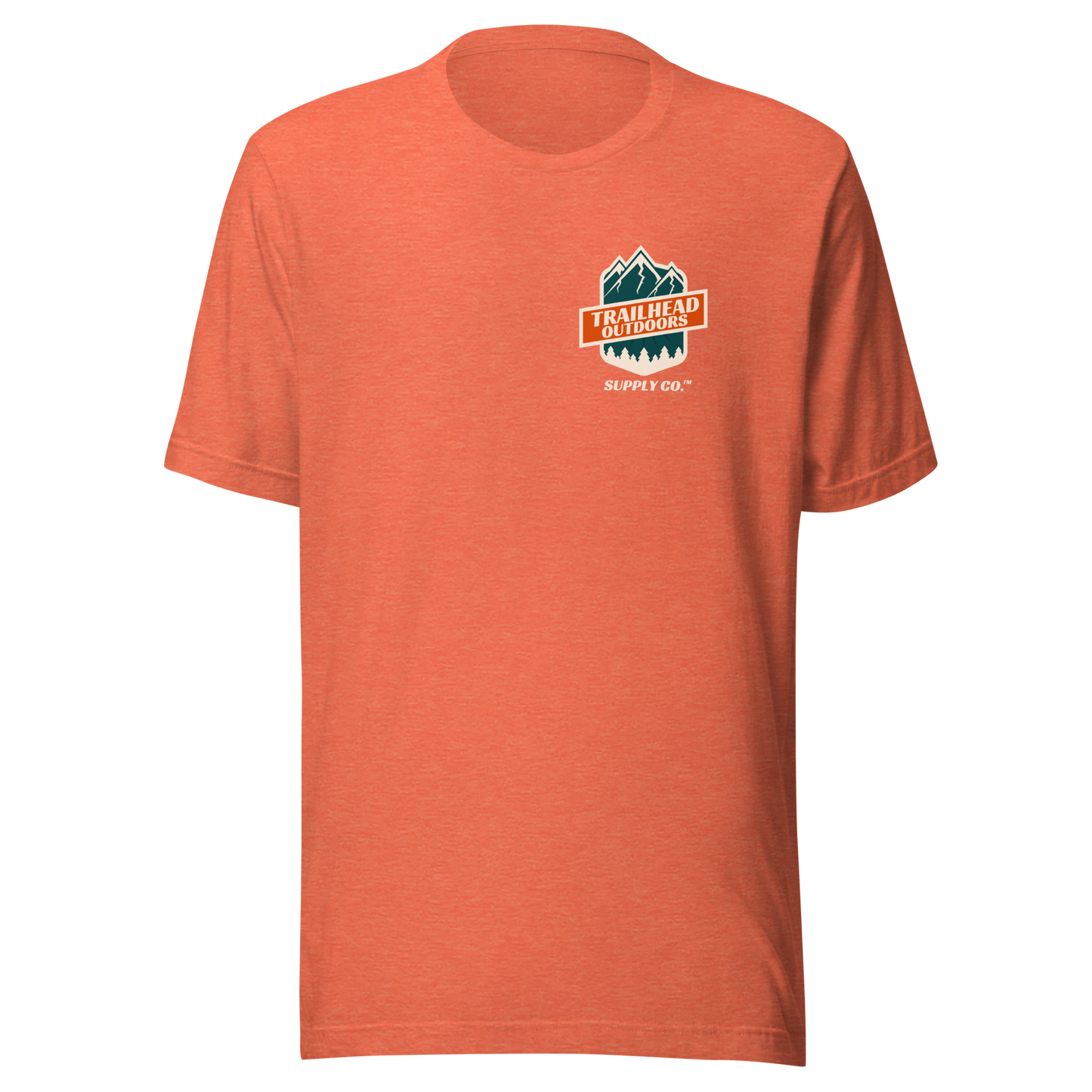 Trailhead Outdoors Supply Co.™ T-Shirt Live Wild Live Free Bella + Canvas 3100 Front/Back