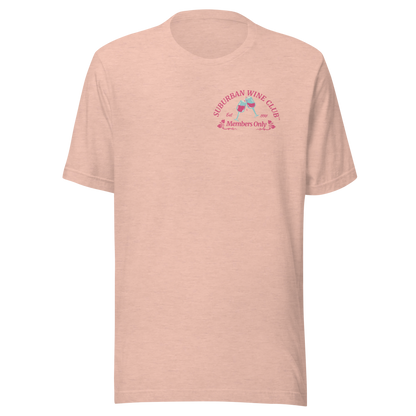 Suburban WIne Club™ T-Shirt | Bella + Canvas 3001