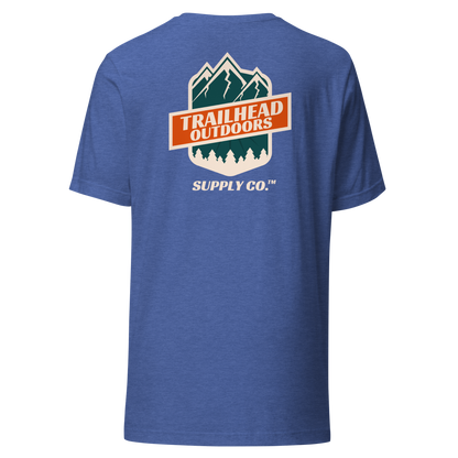 Trailhead Outdoors Supply Co.™ T-Shirt Live Wild Live Free Bella + Canvas 3100 Front/Back