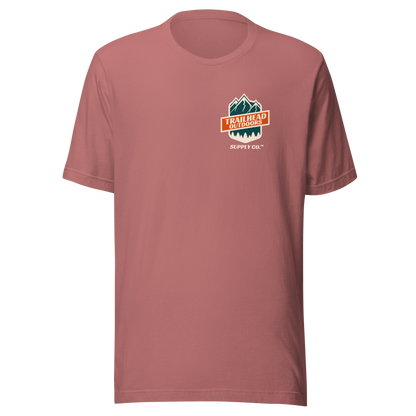 Trailhead Outdoors Supply Co.™ T-Shirt Live Wild Live Free Bella + Canvas 3100 Front/Back