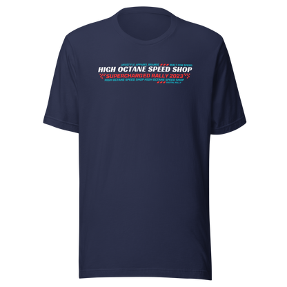 High Octane Speed Shop™ T-Shirt | Bella + Canvas 3001 - Front