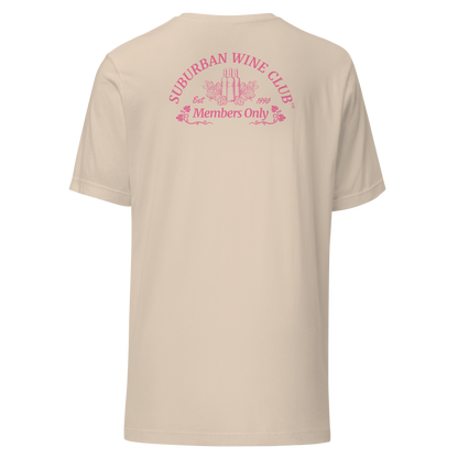 Suburban Wine Club™ T-Shirt | Bella + Canvas 3001