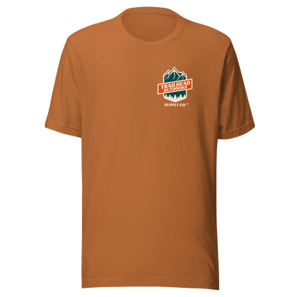 Trailhead Outdoors Supply Co.™ T-Shirt Live Wild Live Free Bella + Canvas 3100 Front/Back