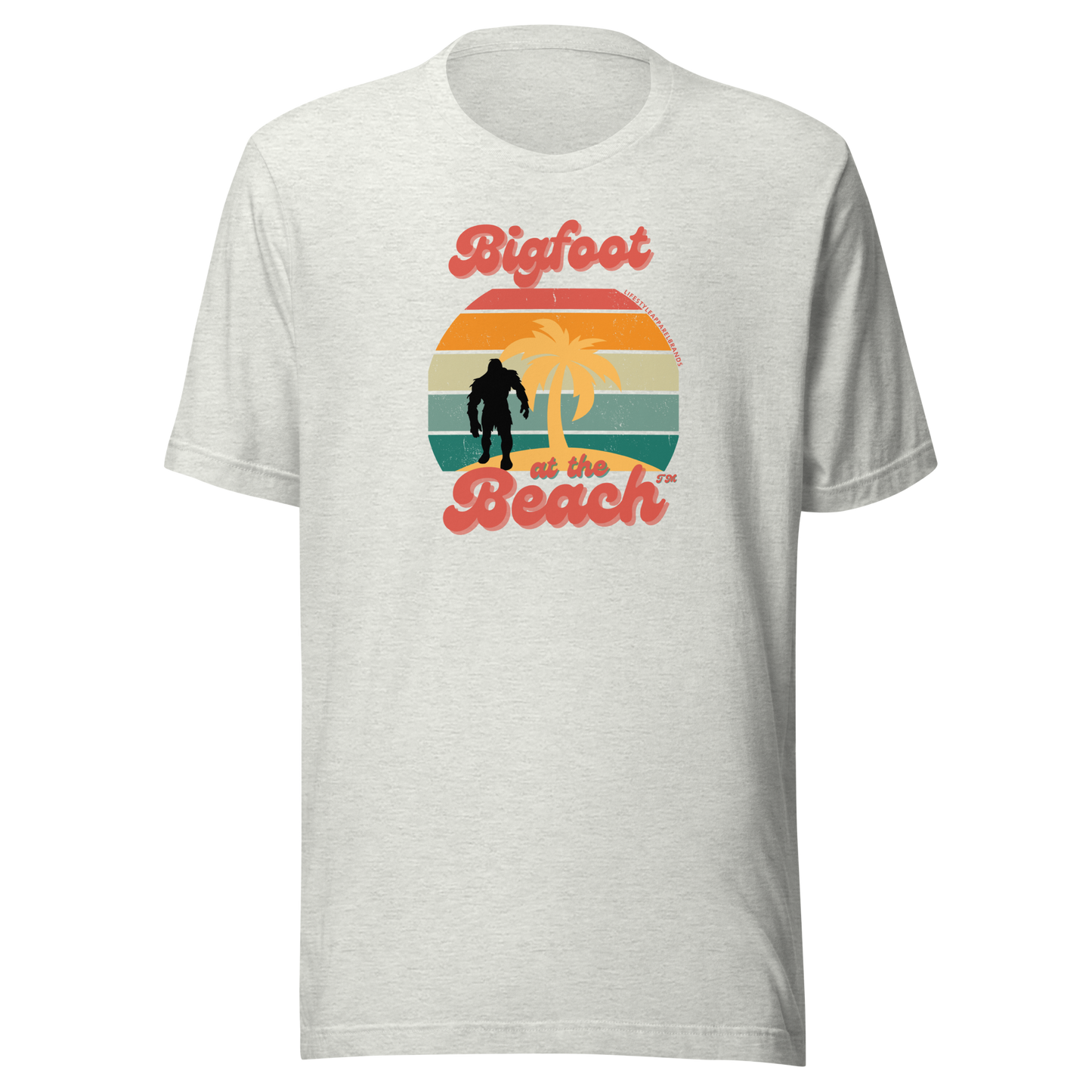 Bigfoot at the Beach T-Shirt - Bella + Canvas