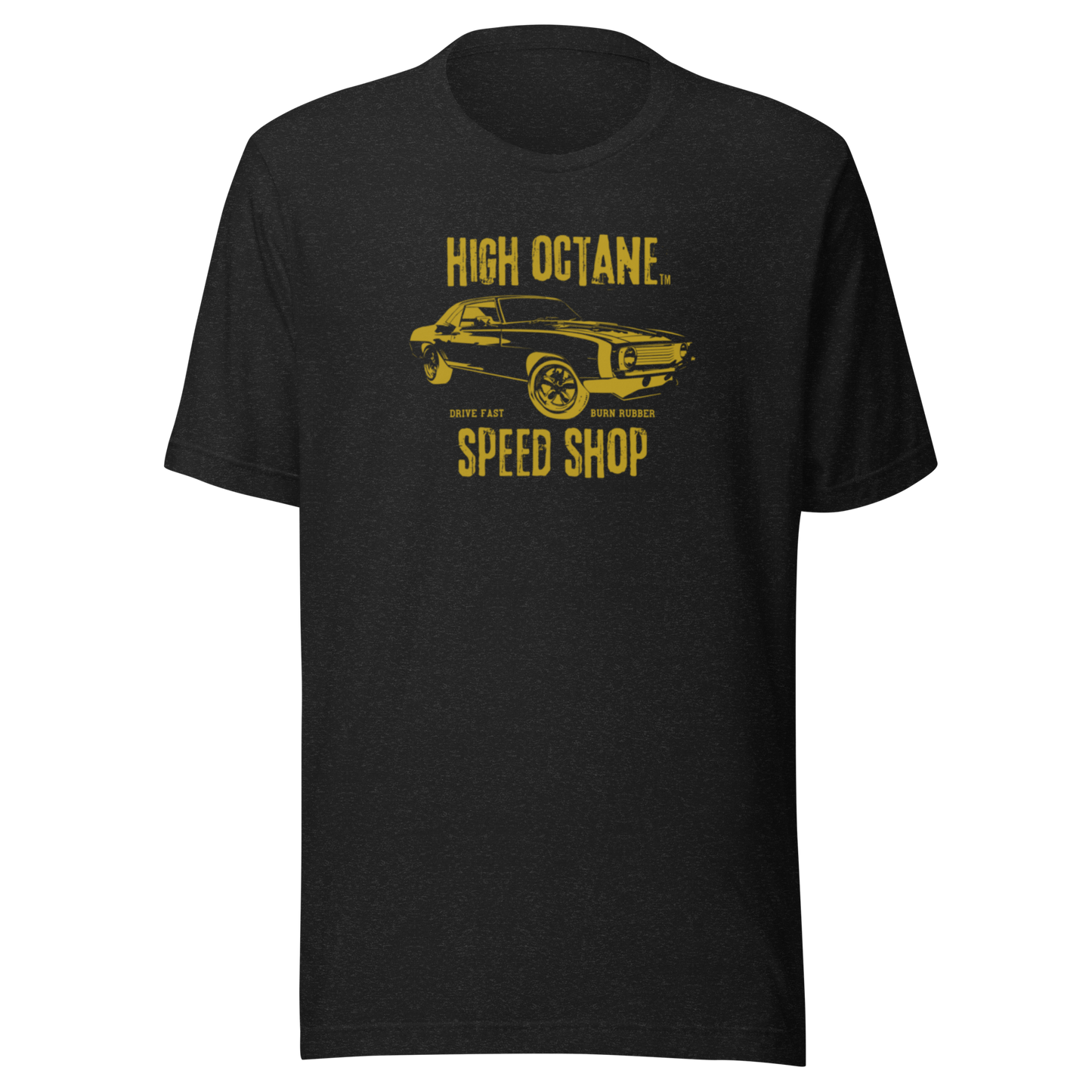 High Octane Speed Shop Camaro T-Shirt - Bella + Canvas