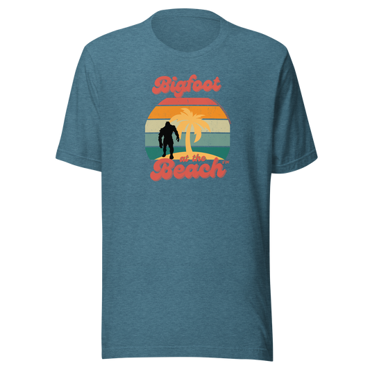 Bigfoot at the Beach T-Shirt - Bella + Canvas