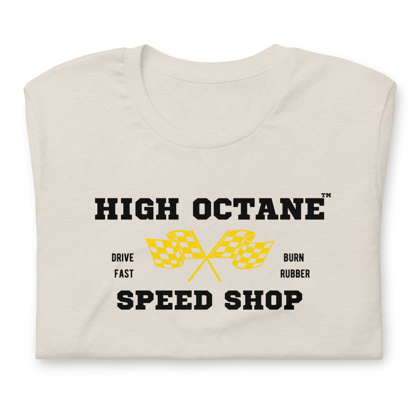 High Octane Speed Shop T-Shirt - Bella + Canvas